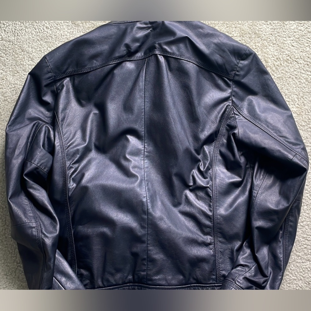 Black leather diesel XL